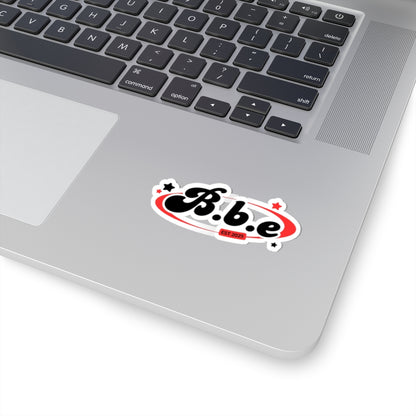 Trendy Kiss-Cut Stickers - B.b.e Design for Personalizing Laptops & More